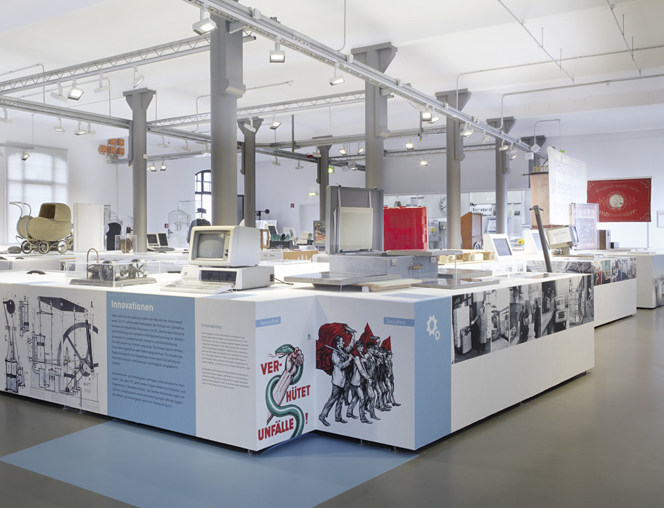 Museum der Arbeit – Ausstellungsdesign – Raumansicht