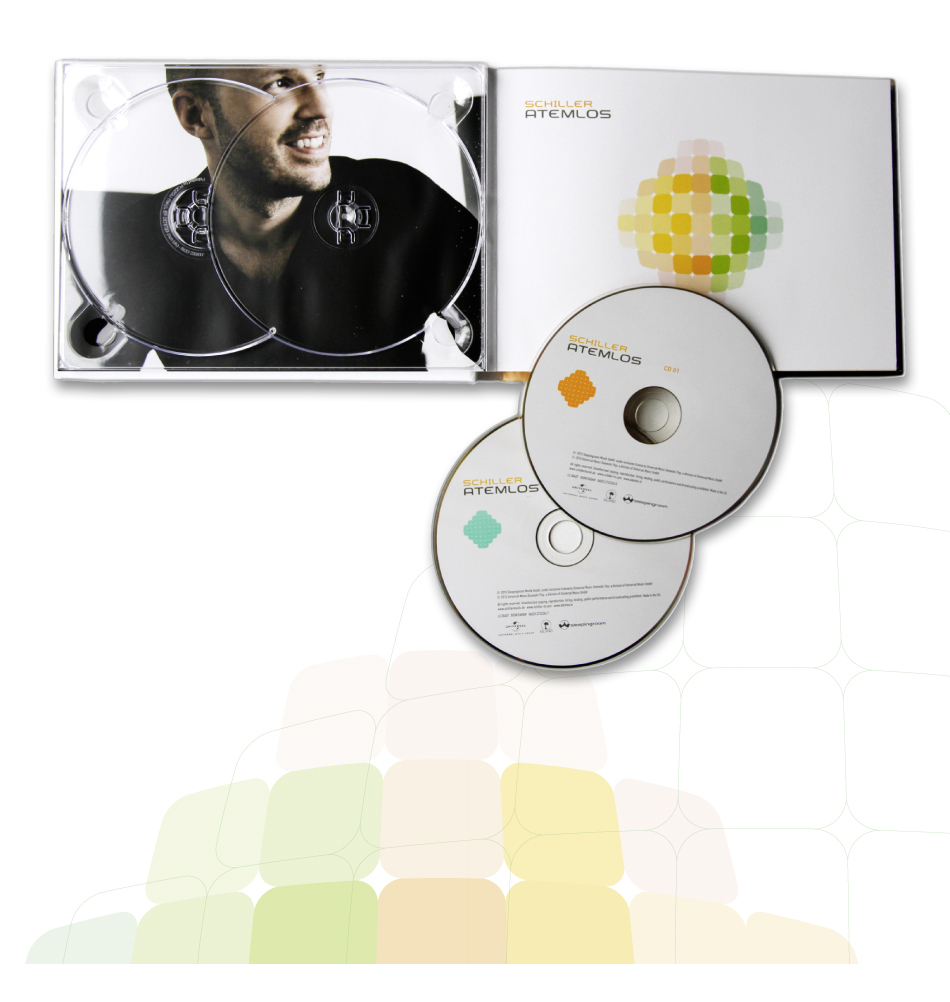Schiller Atemlos – CD, DVD, Booklet im Schuber, Vinyl