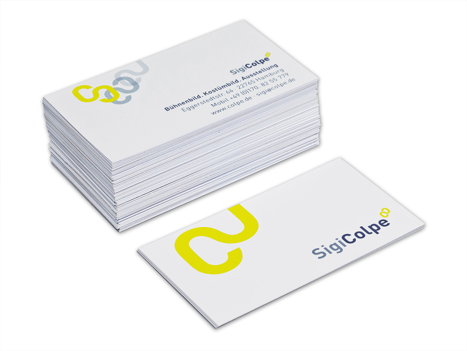Sigi Colpe – Logo und Corporate Design