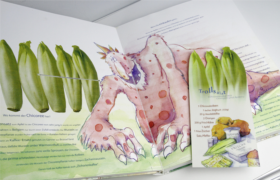 Kochbuch für Kinder – Illustration