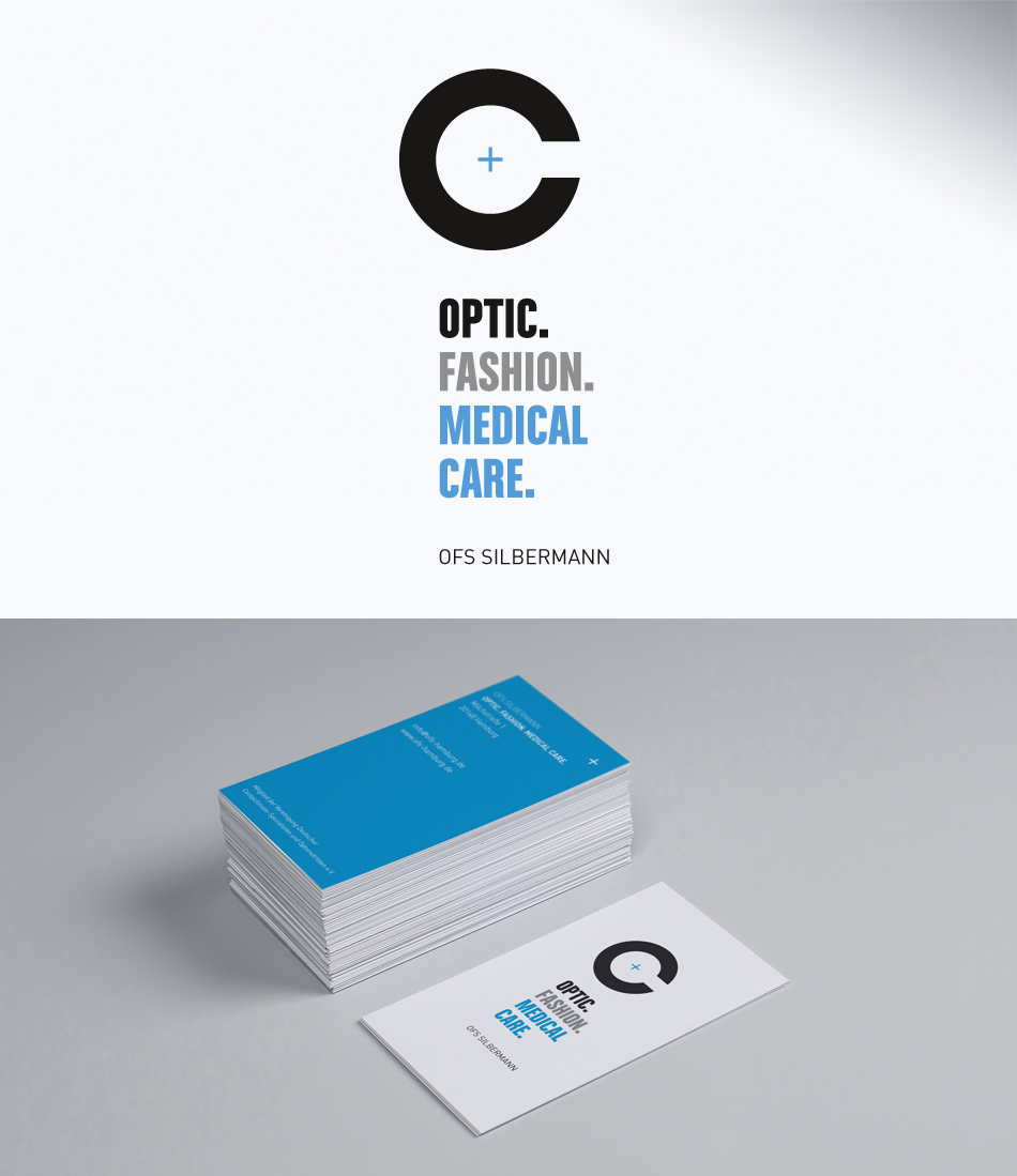 Augenoptik – Logoentwicklung, Corporate Design