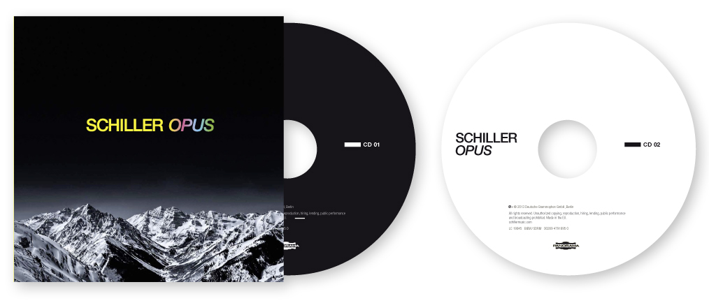 Schiller Opus – CD, DVD, Booklet im Schuber, Vinyl